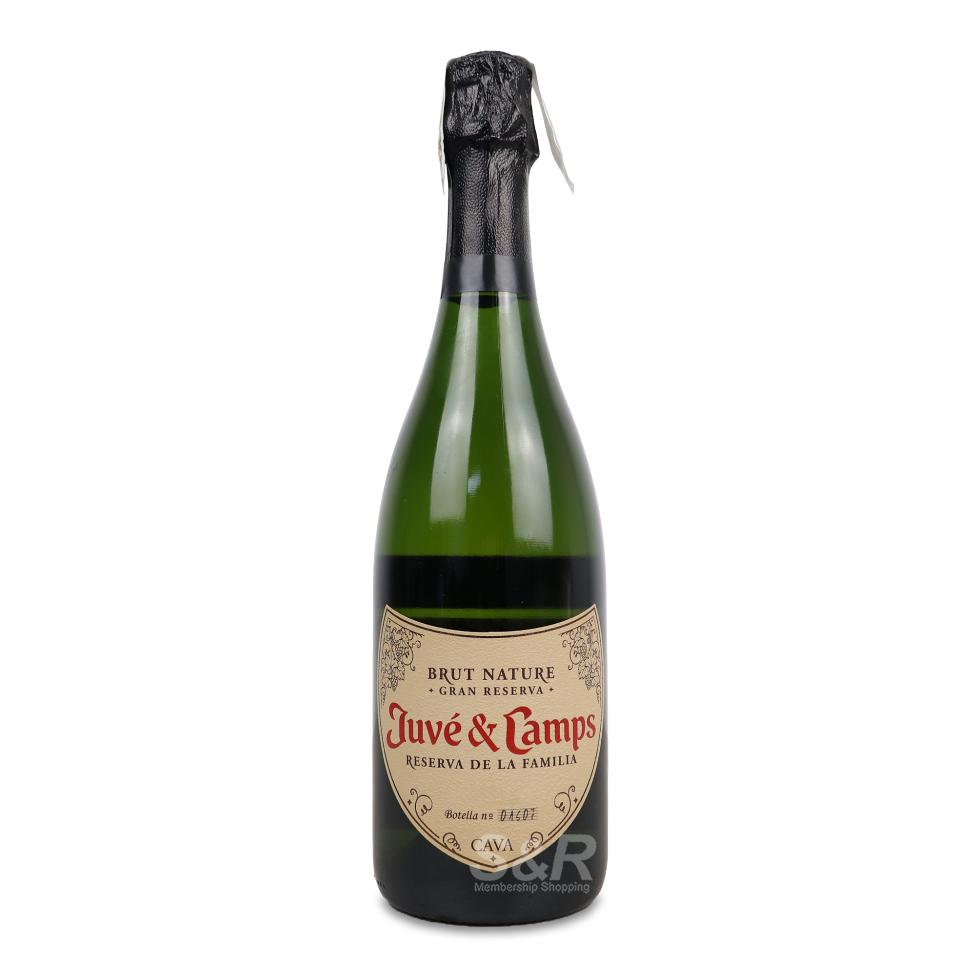 Brut Nature Gran Reserva Juve and Camps 750mL